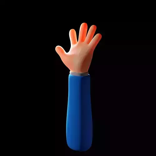 cartoon hand