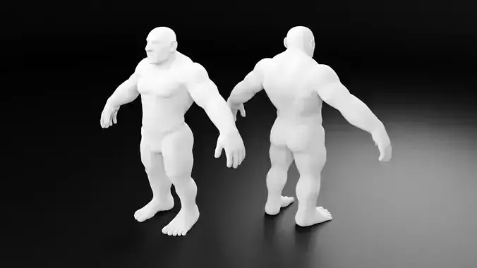 Muscular dwarf base model