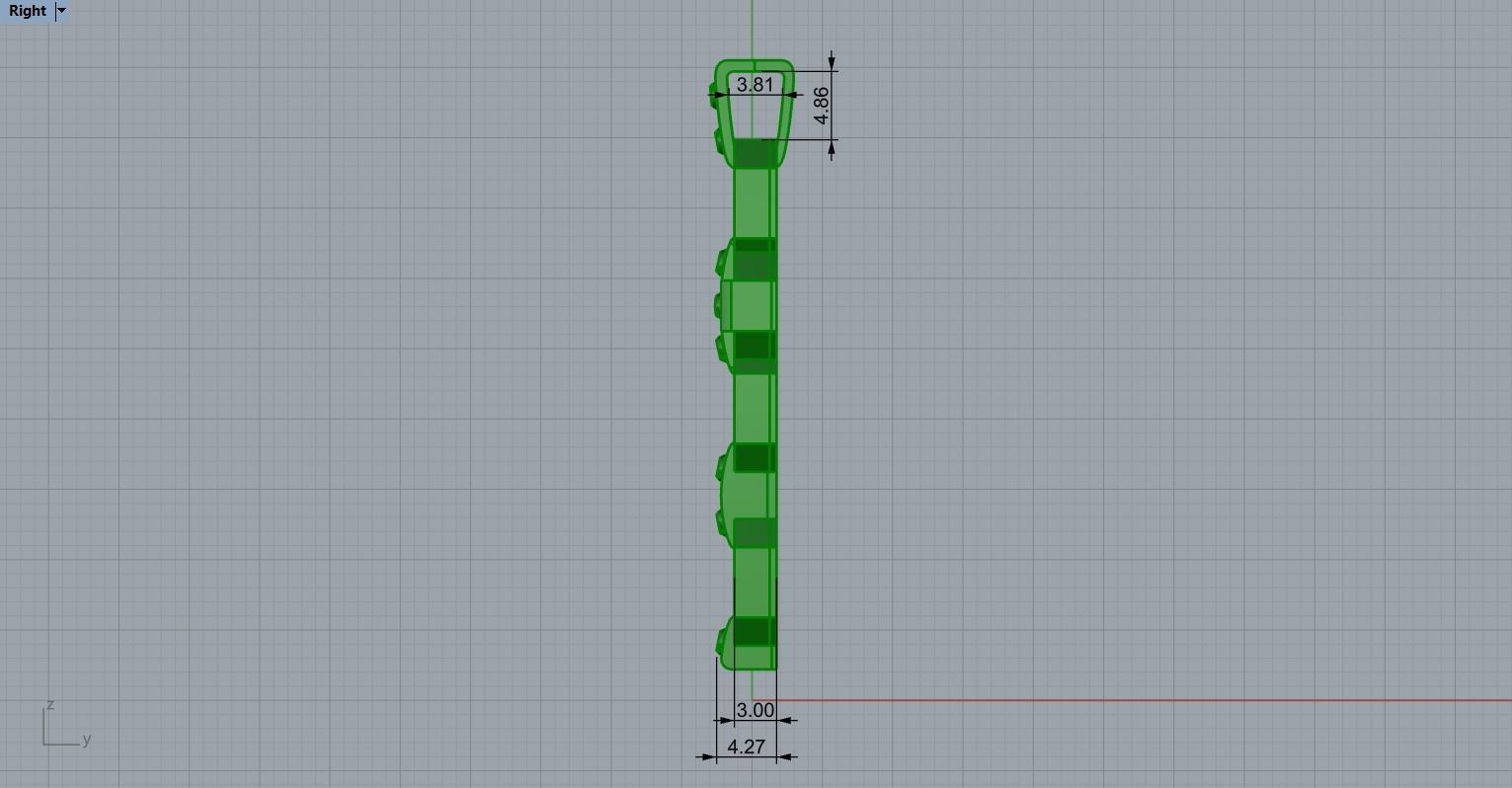 Pendant Cross without Diamonds N20 3D print model_9