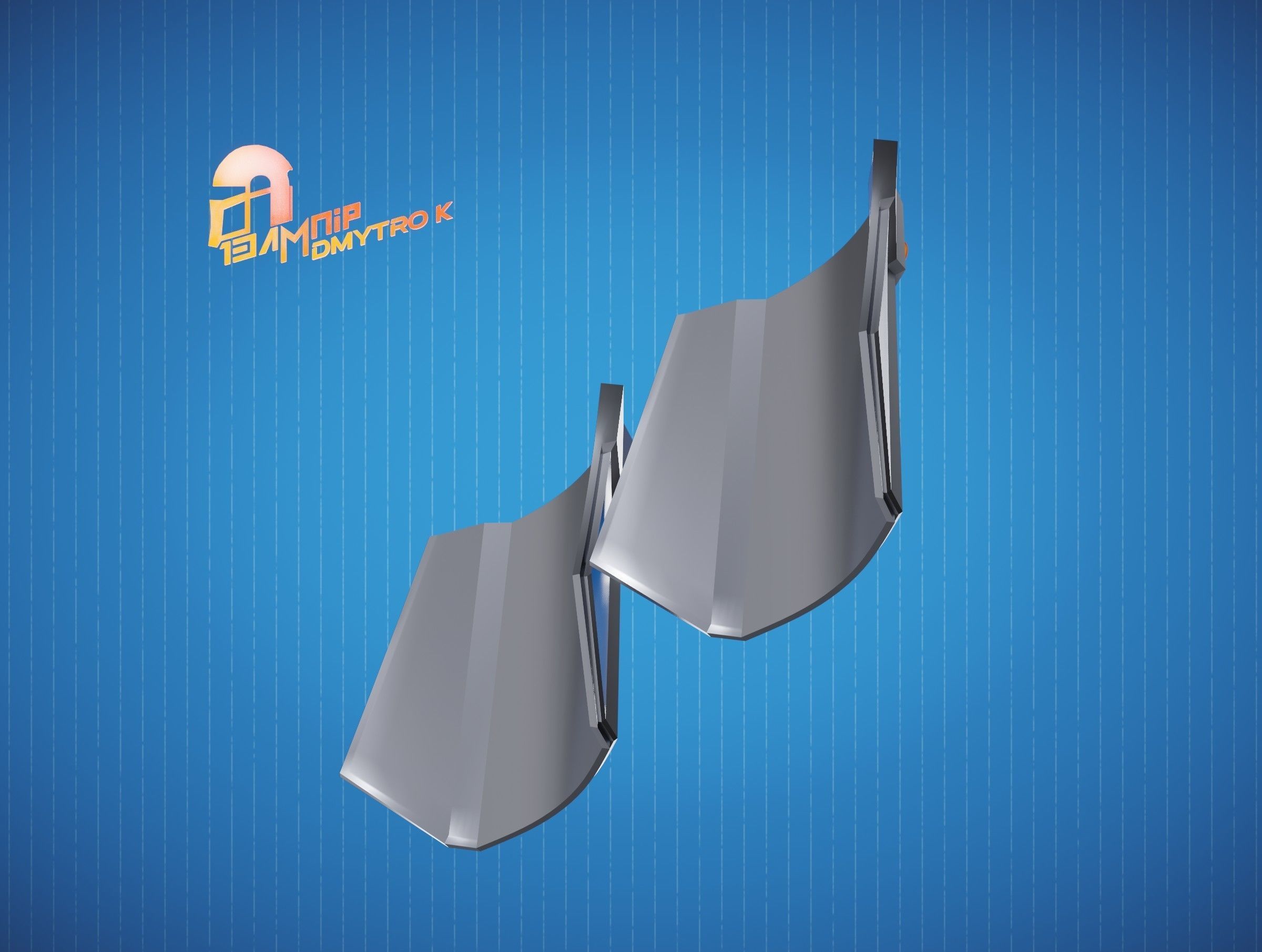 Custom Mandalorian Wrist Armor 3D print model_24