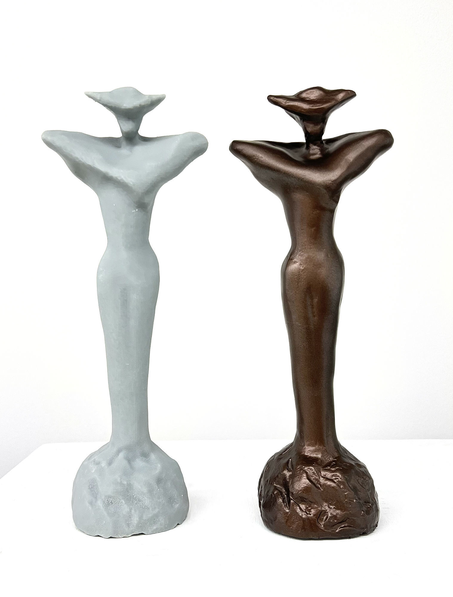 3D Contemporary Sculpture of a Runway Model - Home Decor 3D print model_1