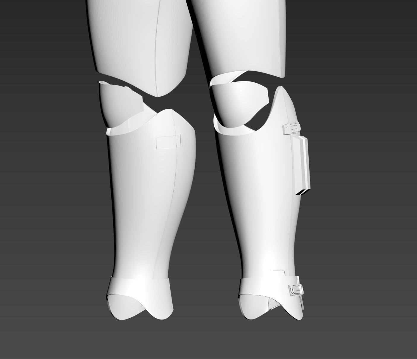 Star Wars TLJ Storm trooper Armour EP8 3D print model_4