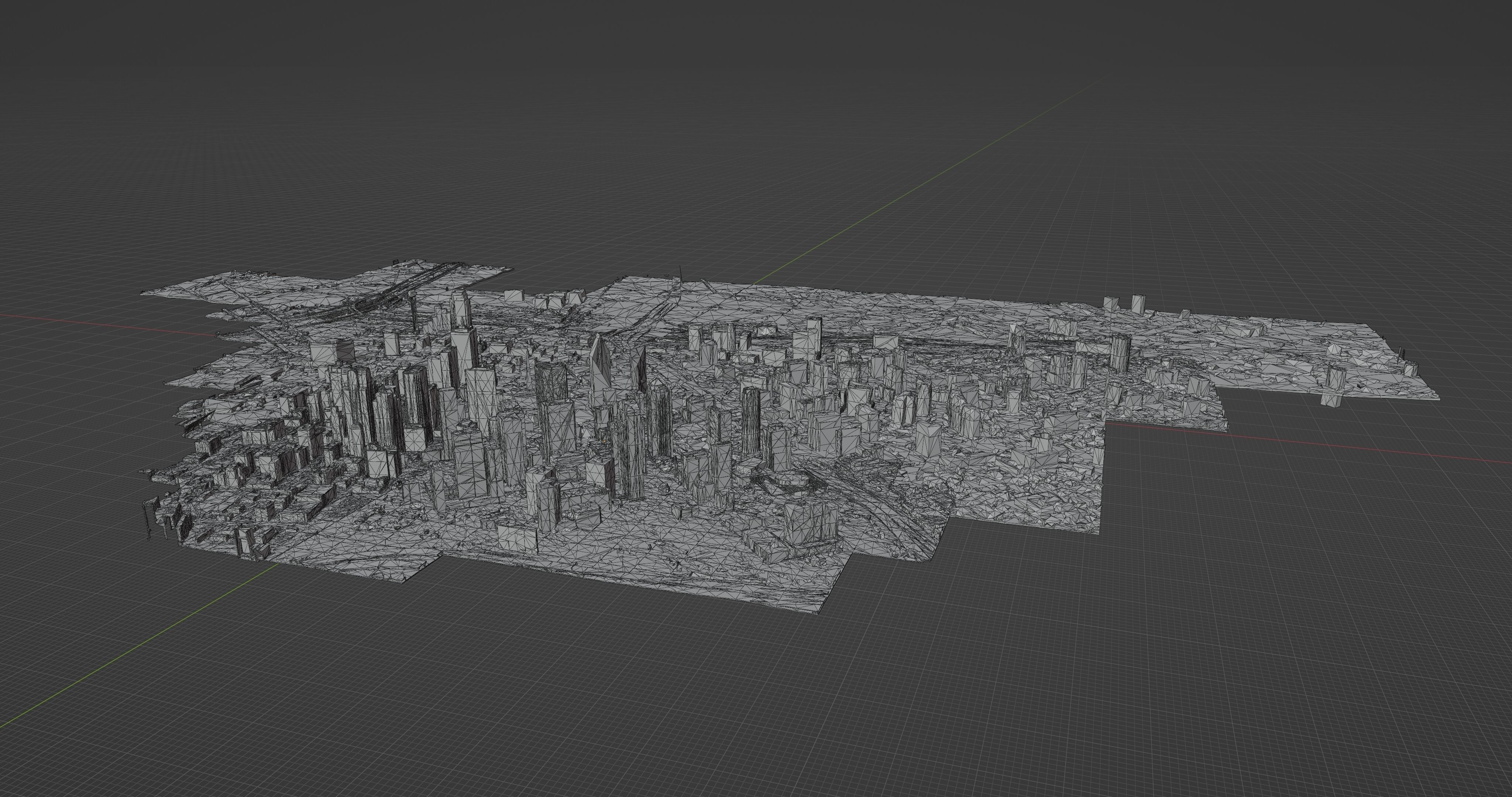 Dallas-City Skyline Free low-poly 3D model_17