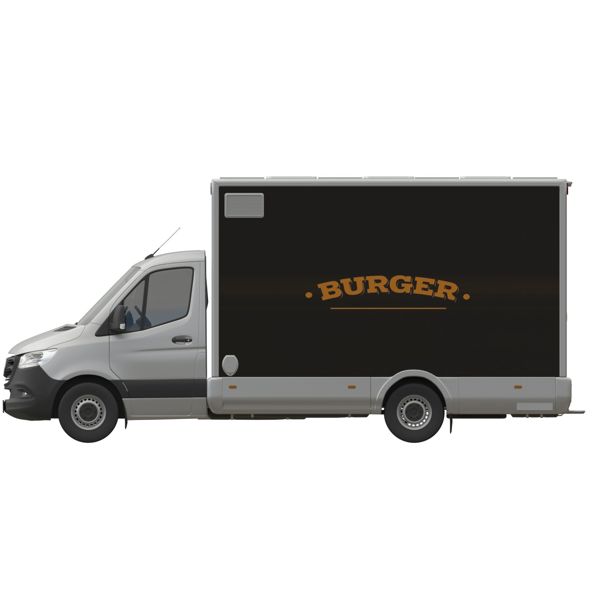 Sprinter Food Truck 3D model_10