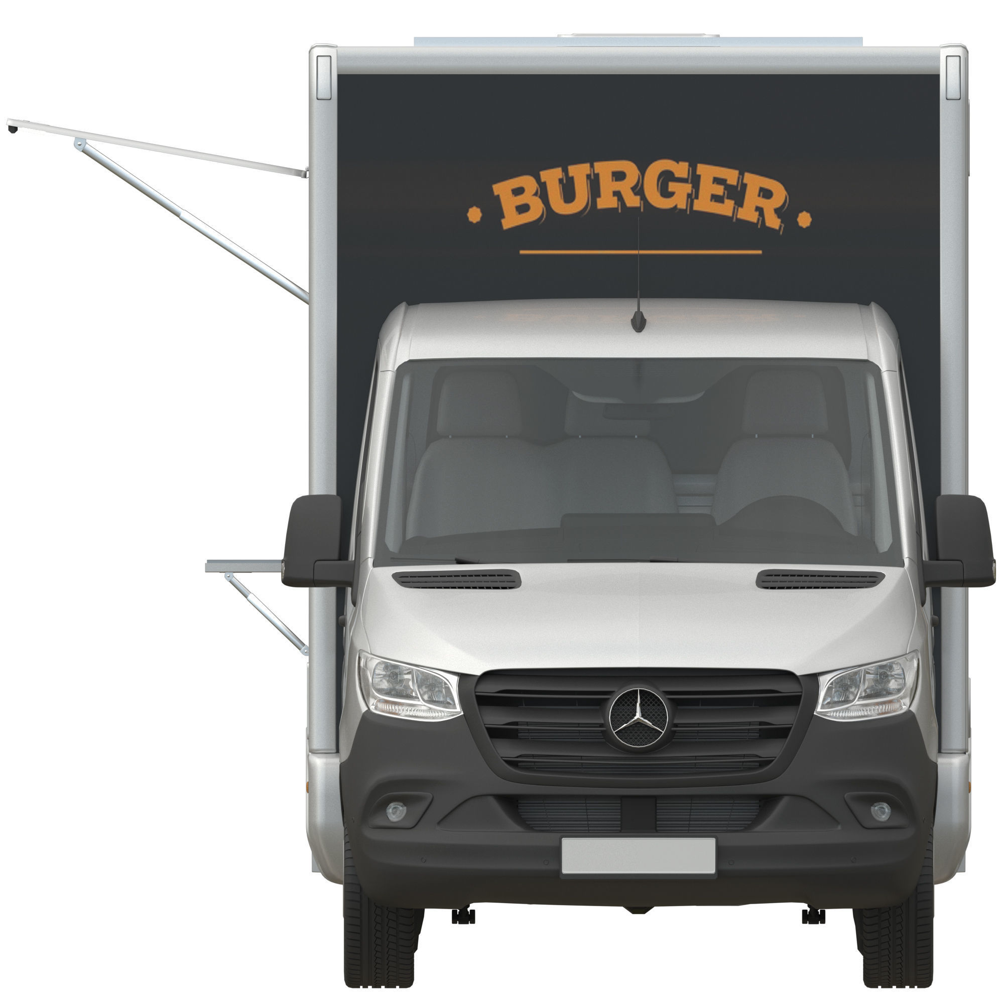 Sprinter Food Truck 3D model_7