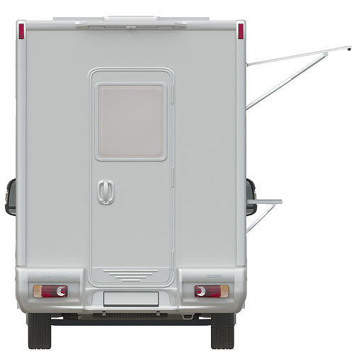 Food Truck New Peugeot Boxter  3D model 7