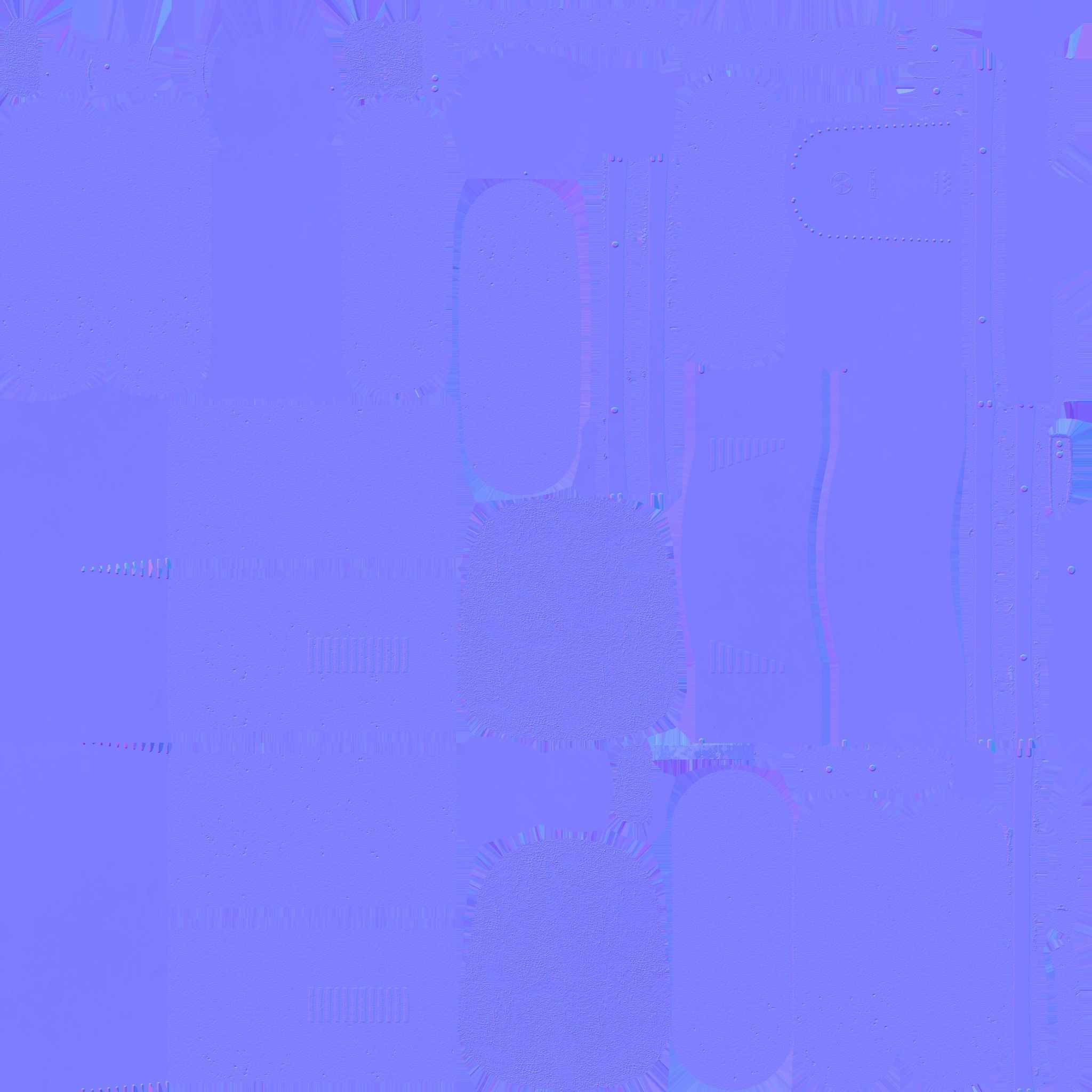 Jetpack E09 Green Metal - SciFi Character Design Low-poly 3D model_25