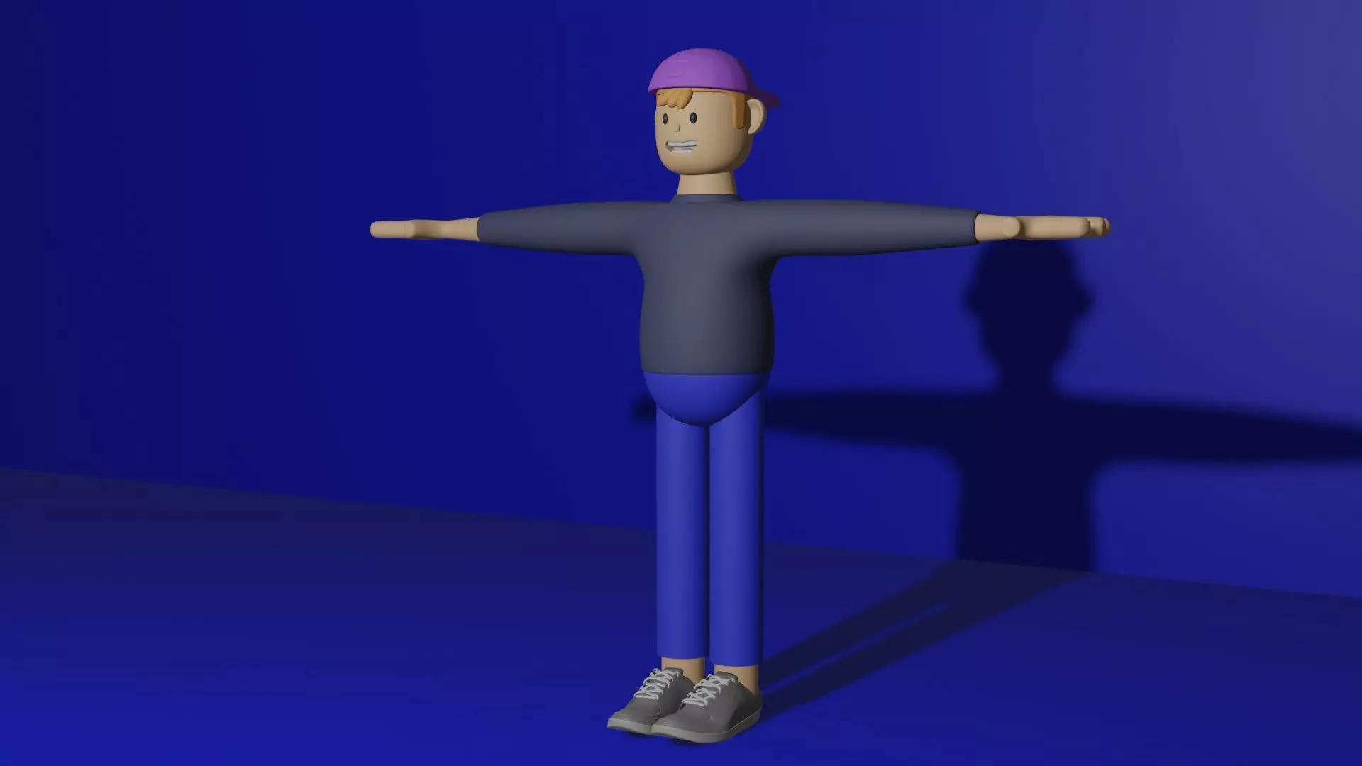 man character 3D model_0