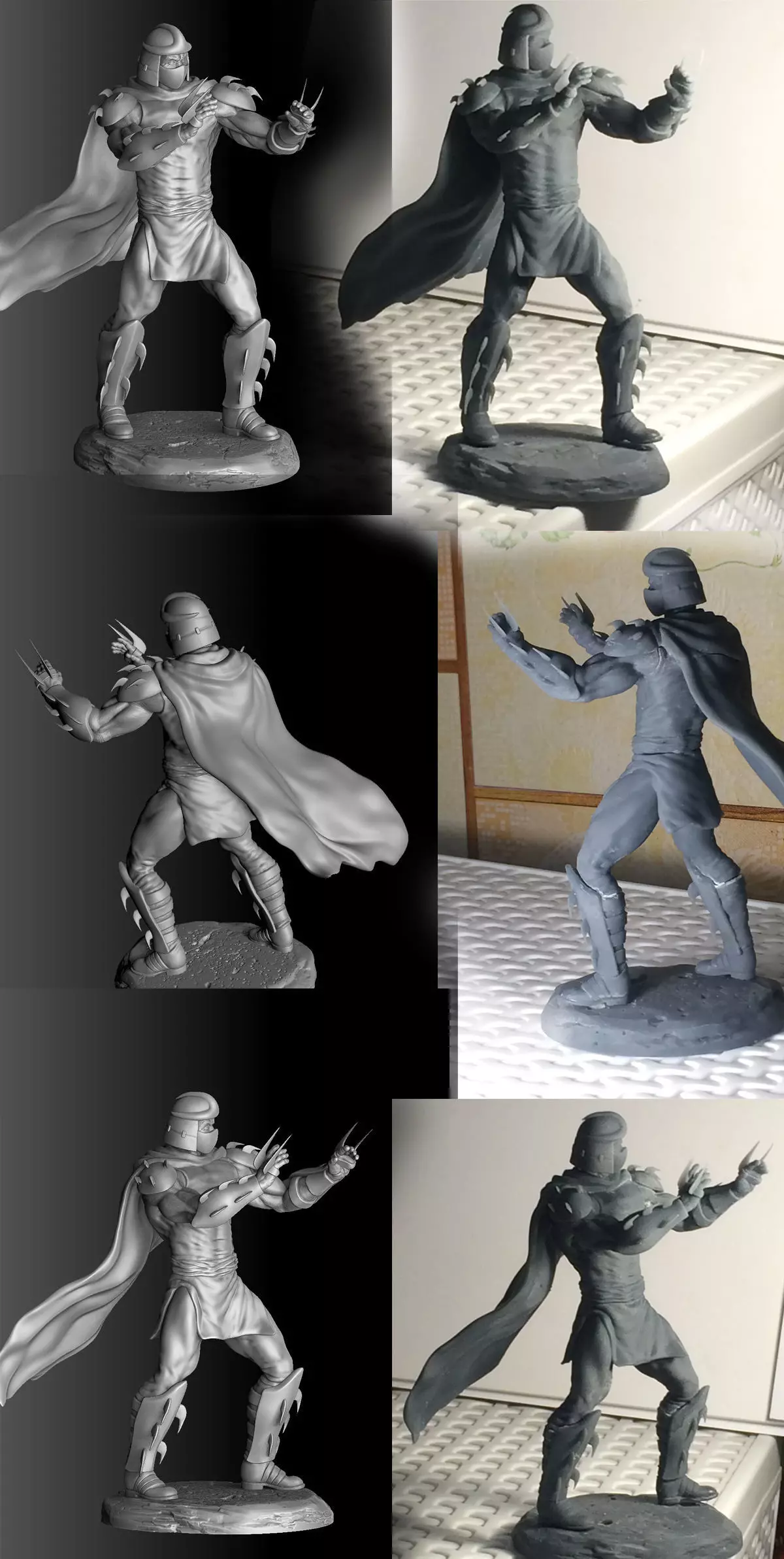 Shredder TMNT 1987 STL for 3d print 3D print model_0