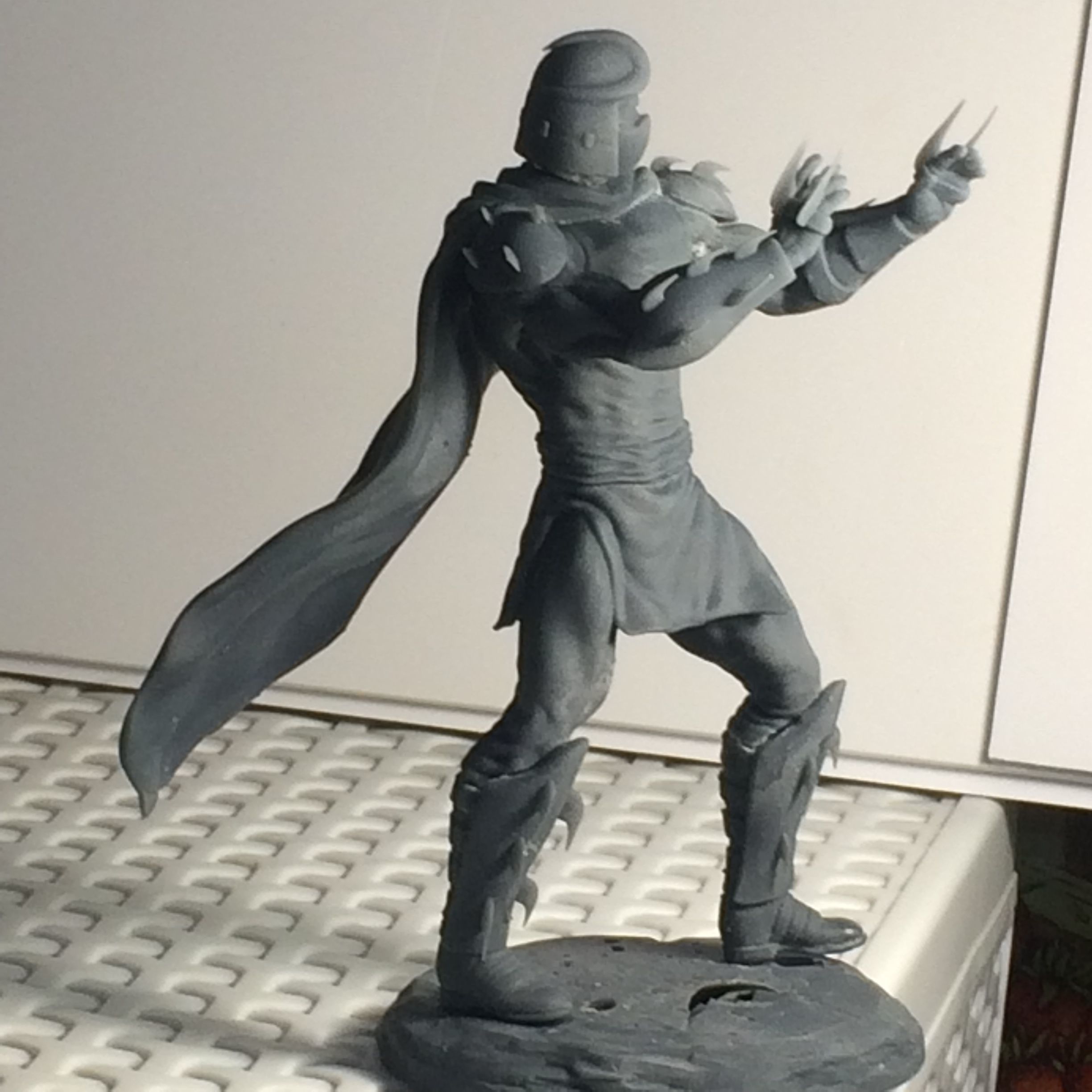 Shredder TMNT 1987 STL for 3d print 3D print model_1