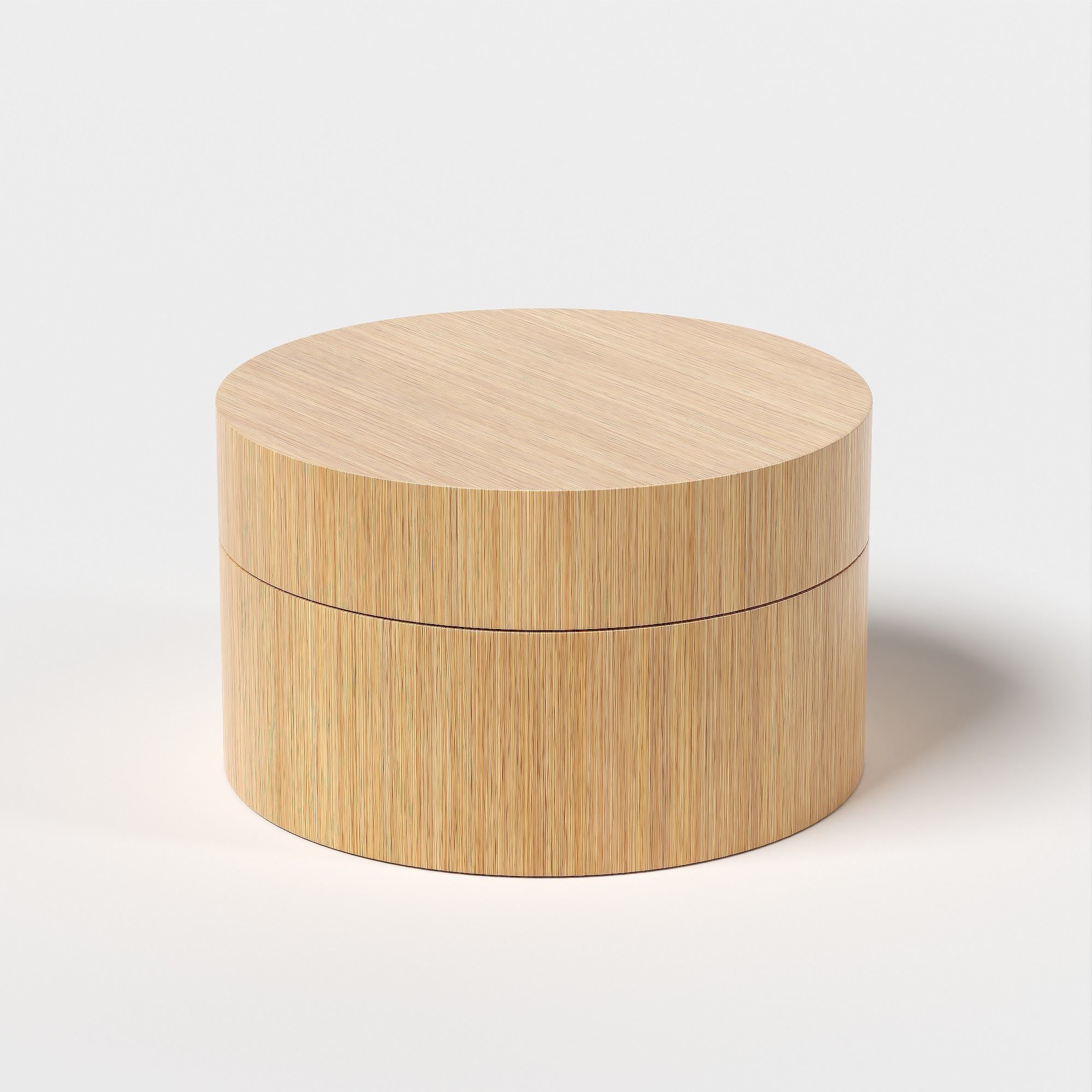 Cream Jar 42 Low-poly 3D model_2