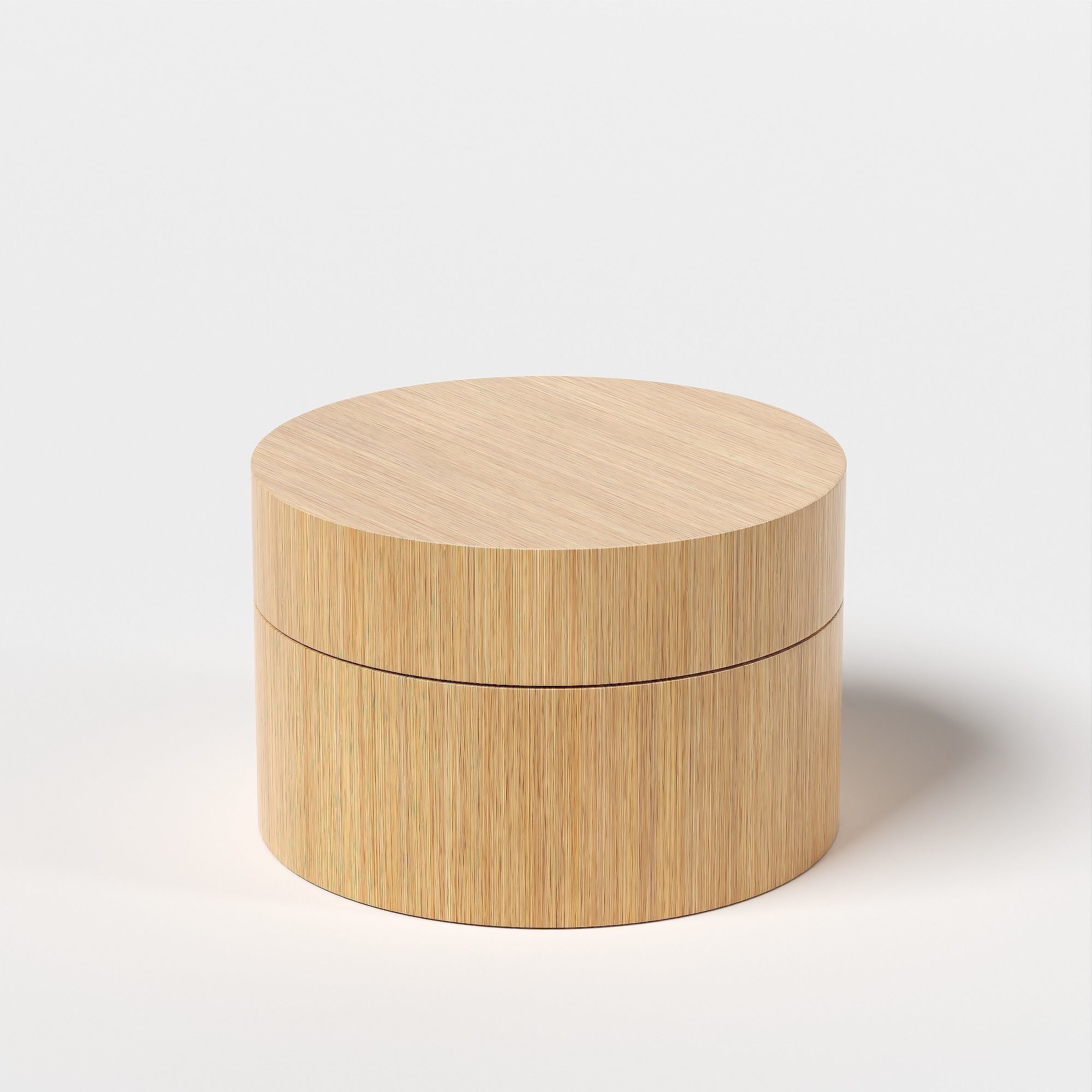 Cream Jar 41 Low-poly 3D model_2