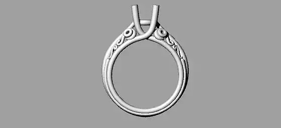 diamond ring wedding- women ring 3dm