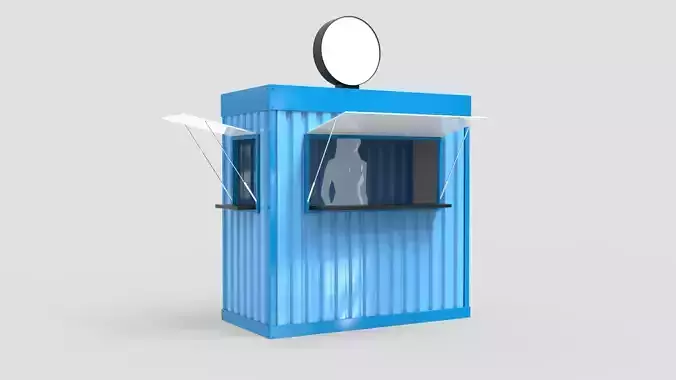 Small Container Kiosk