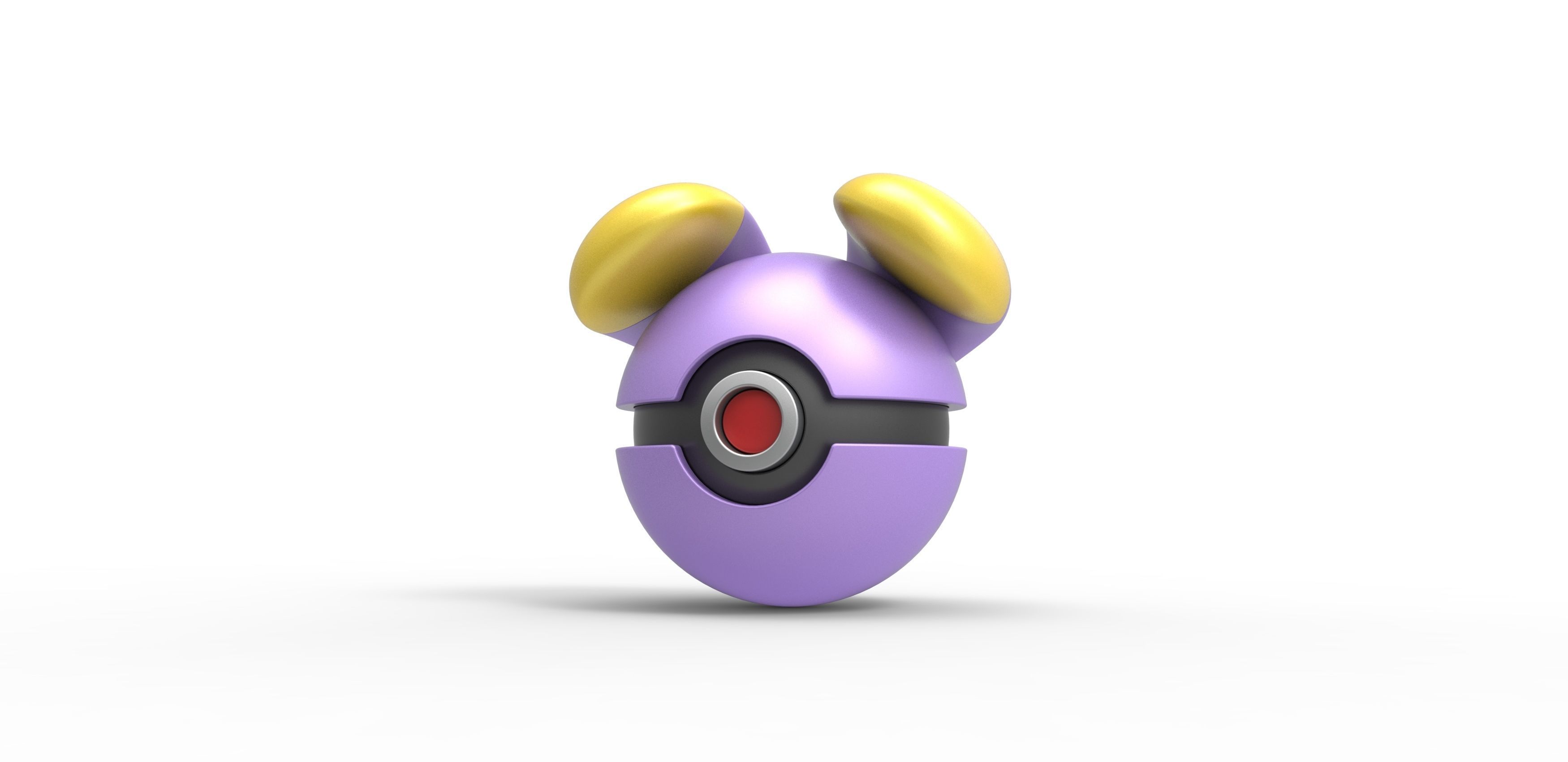 Whismur orb 3D print model_1