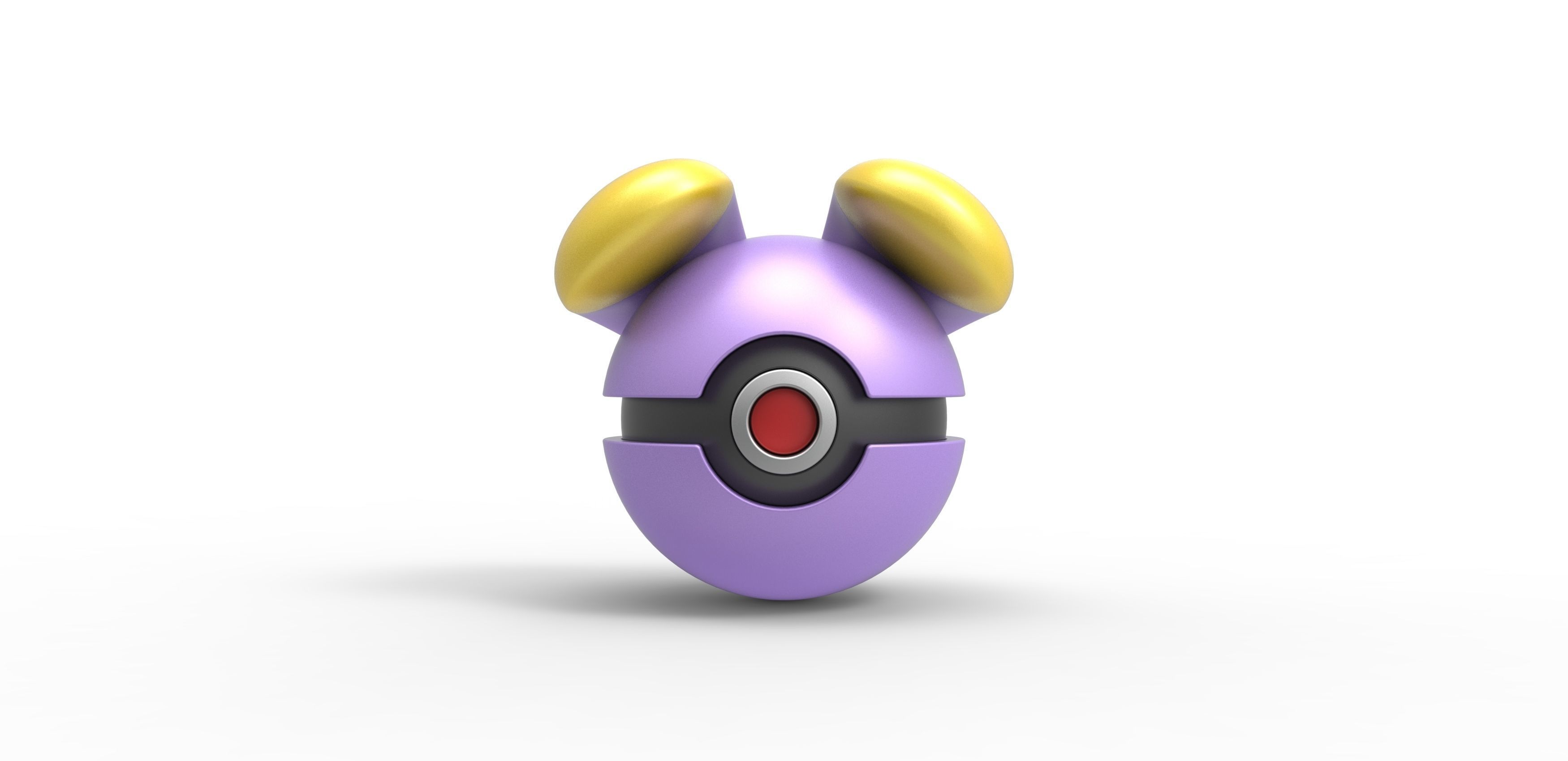 Whismur orb 3D print model_2