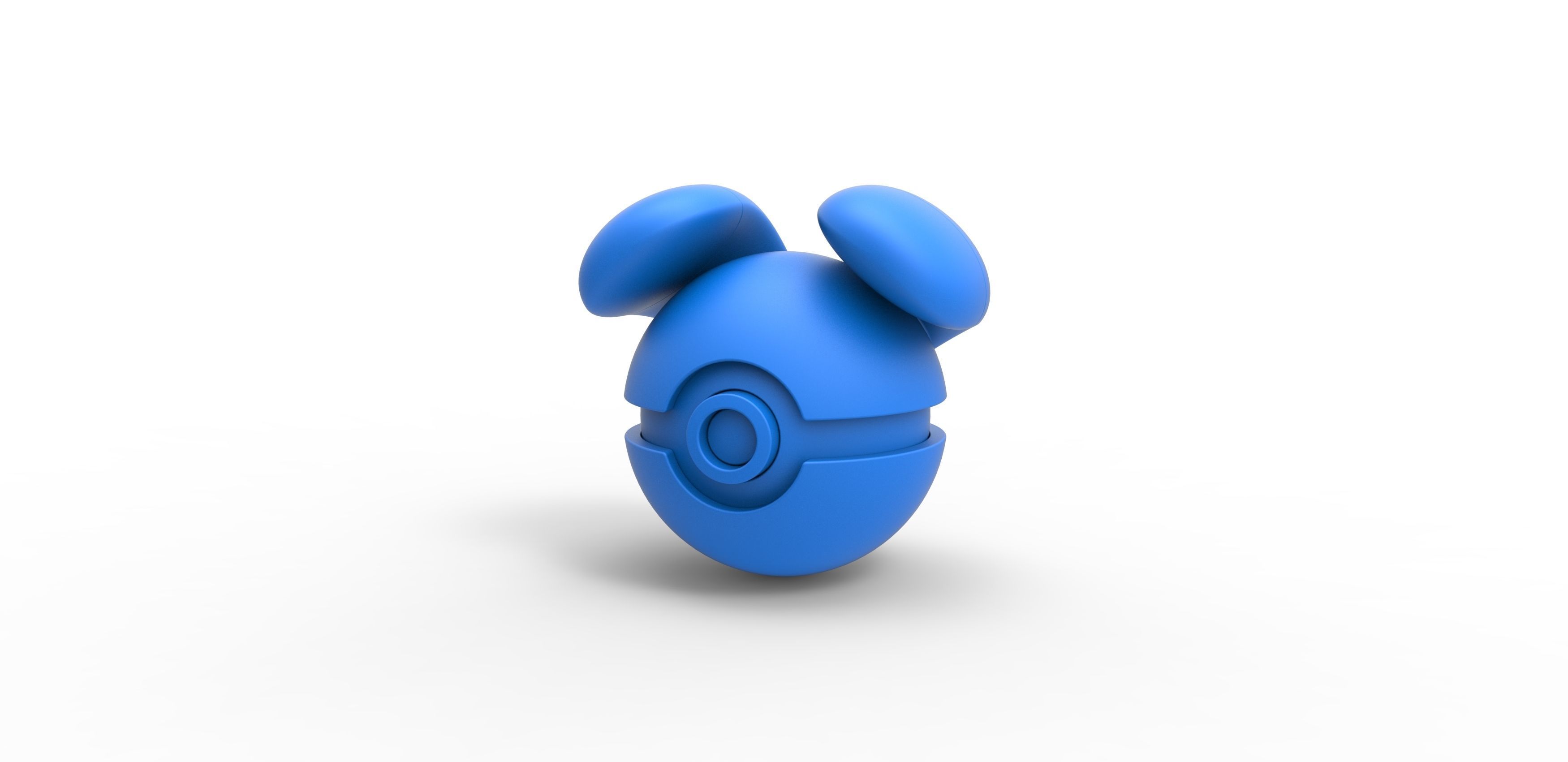 Whismur orb 3D print model_9