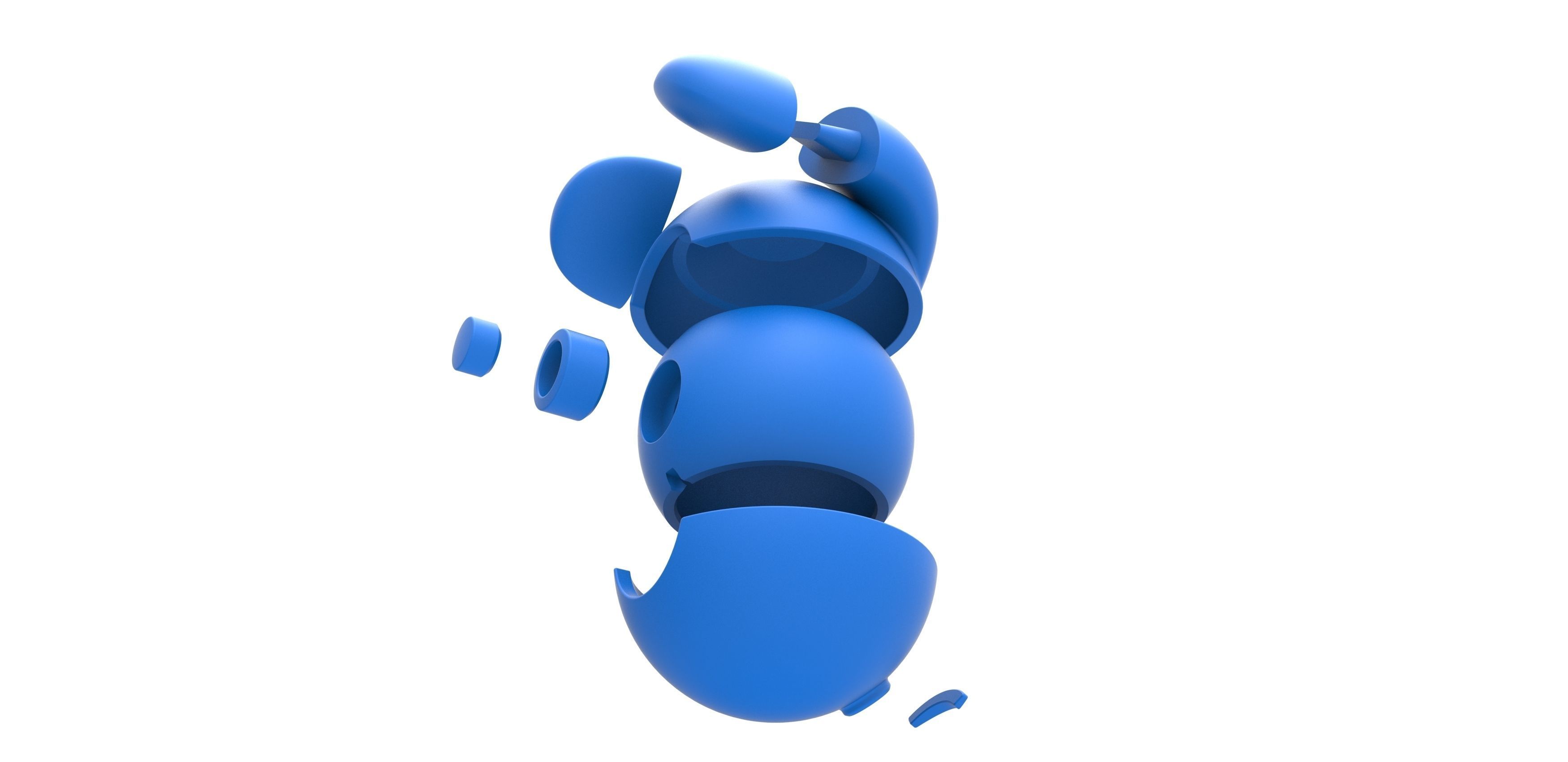 Whismur orb 3D print model_19