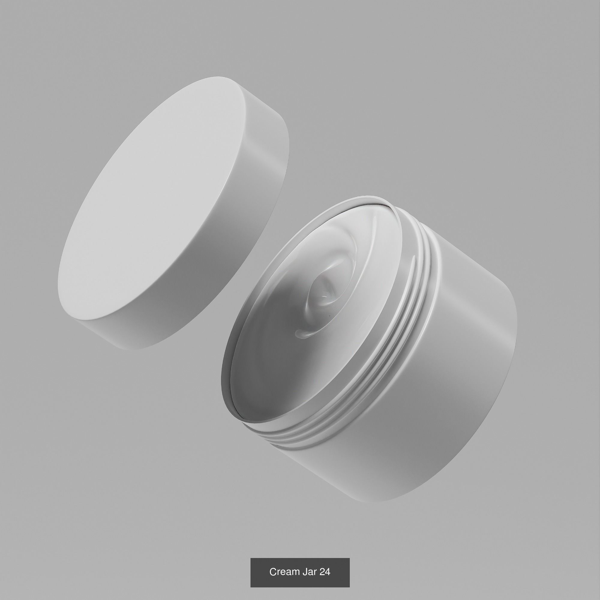 50 High Quality Cream Jar Collection  _36