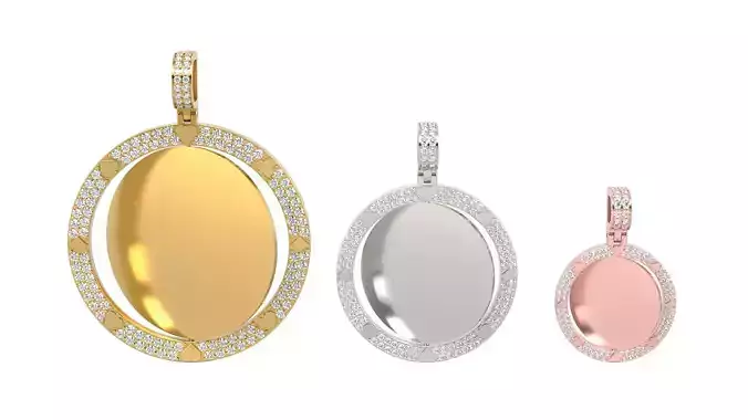 Picture pendant 1-2 inch N 79