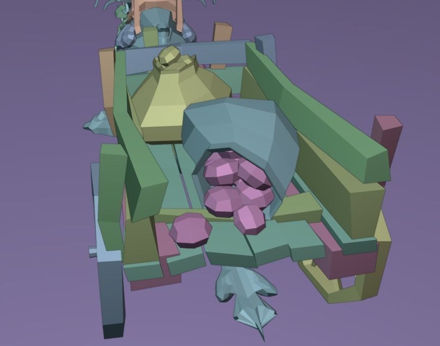 Dragon Low-poly 3D model_24