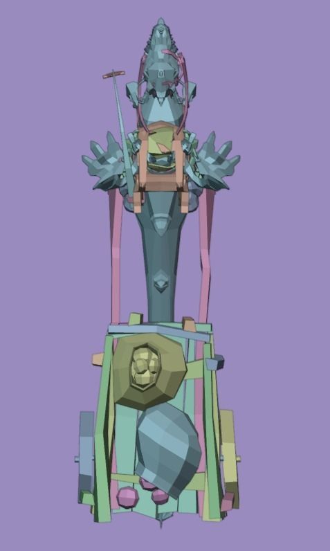 Dragon Low-poly 3D model_20