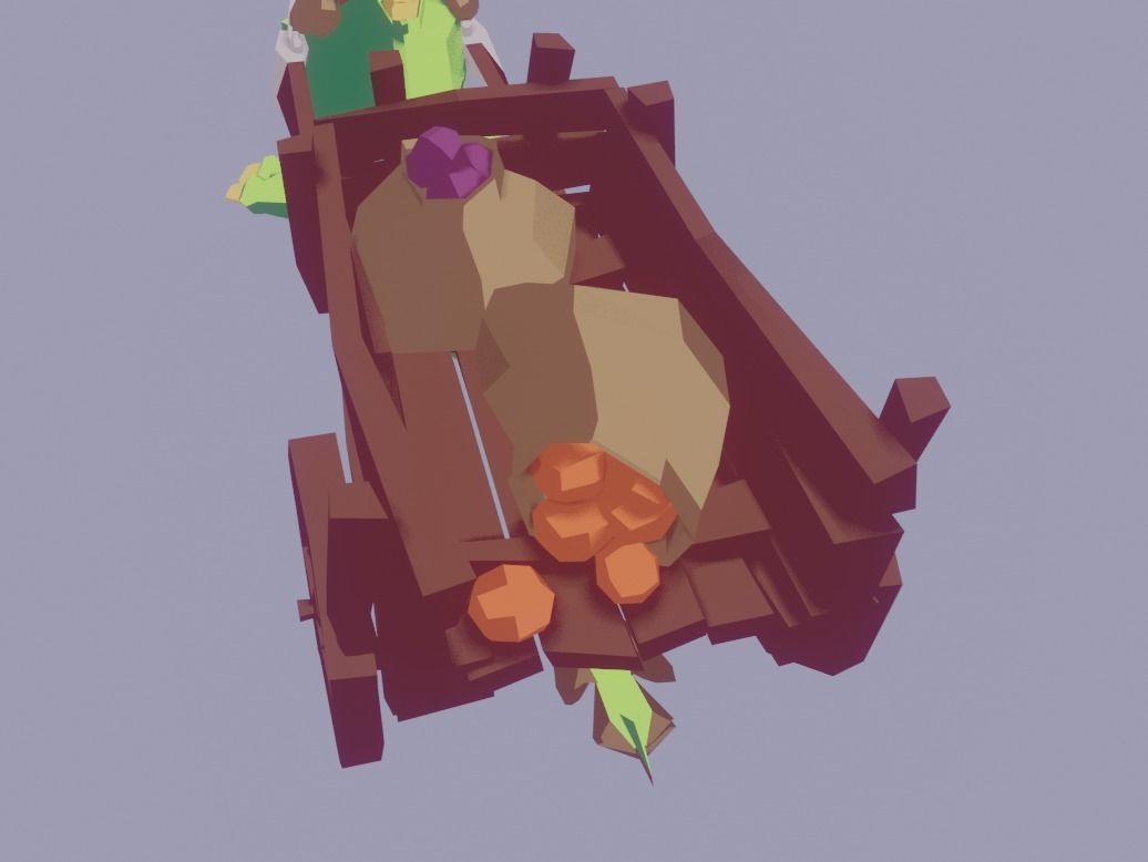 Dragon Low-poly 3D model_23