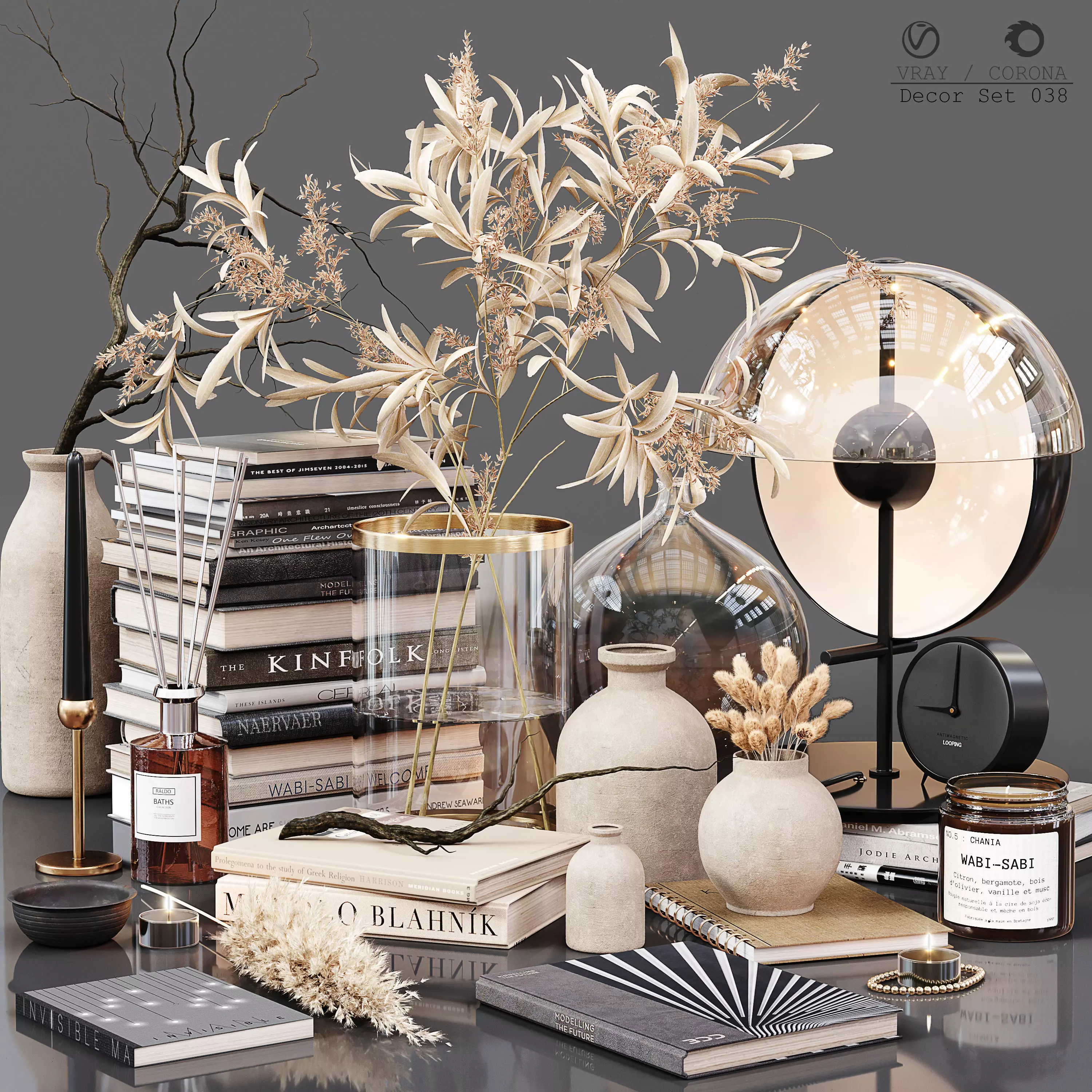 Decor Set 038 3D model