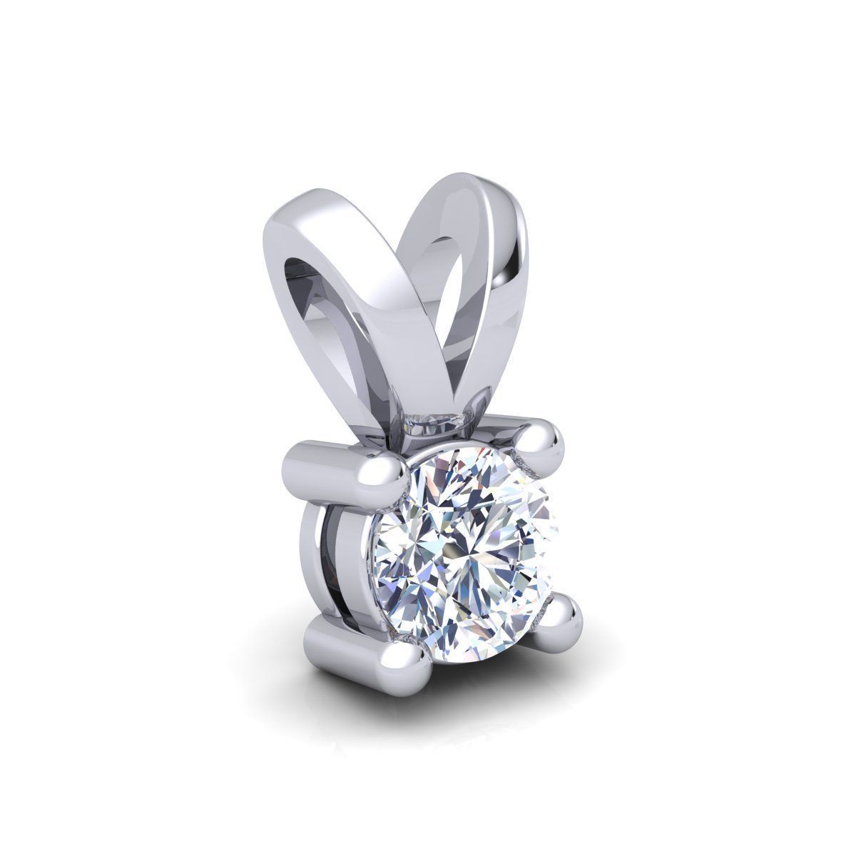 Stud Pendent 3d Model and Render 3D print model_9