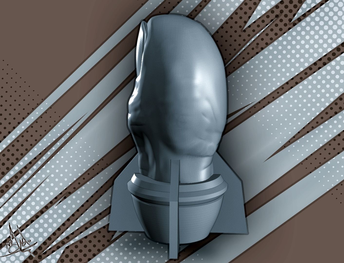 Missile Toe - Mistletoe 3D print model_4
