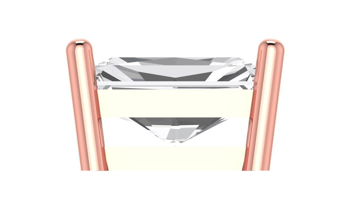 Women Stud Earrings 3dm STL OBJ FBX Renders Details 3D print model_2