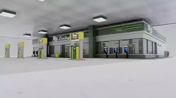 Modern Service Station