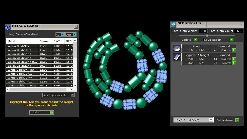 Women Earrings 3dm STL OBJ FBX Renders Details 3D print model_4