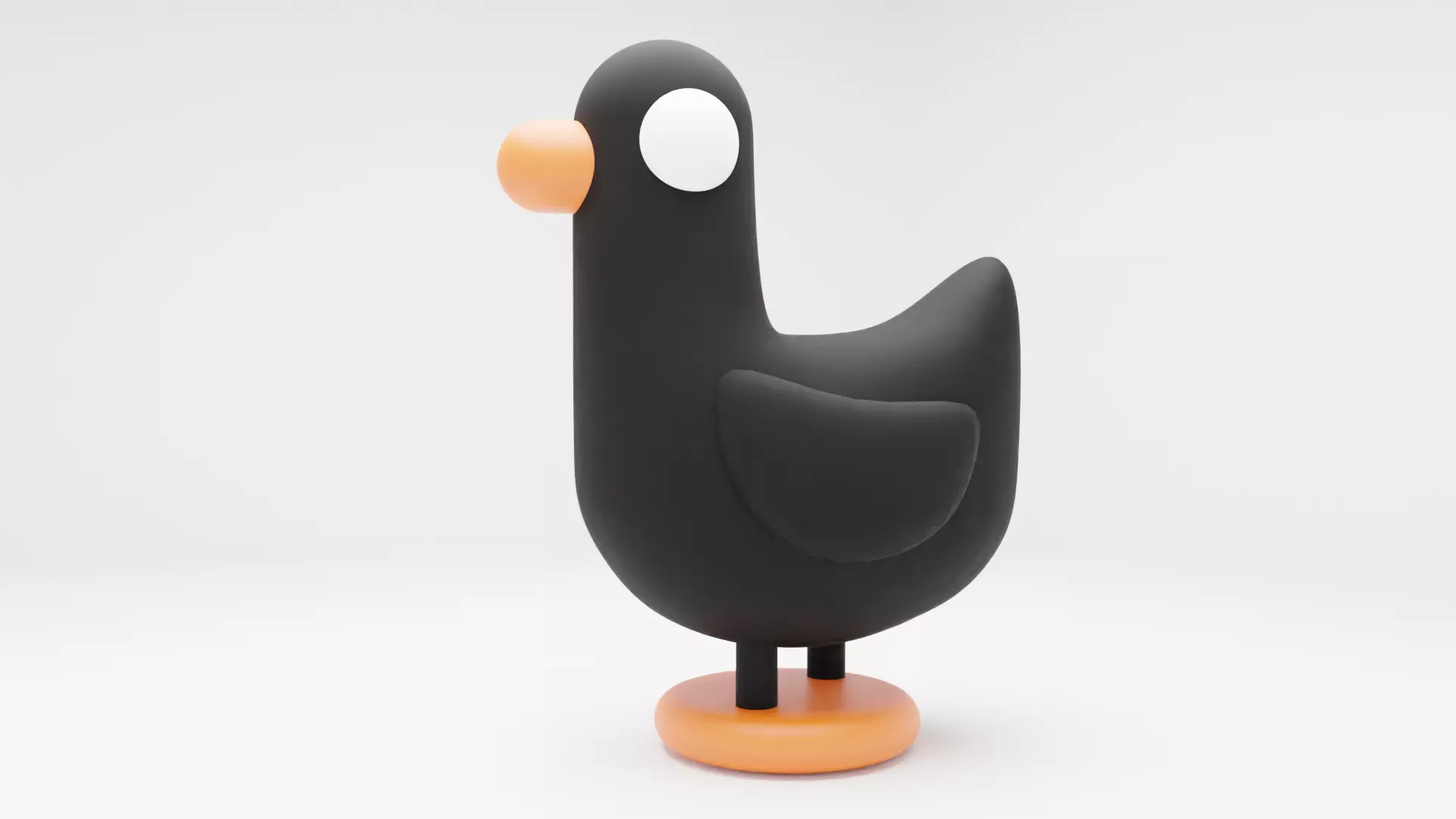 Kurzgesagt Duck Free 3D print model