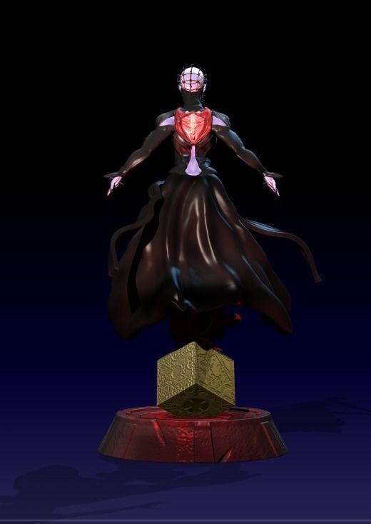 Hell priestess 3D print model_4