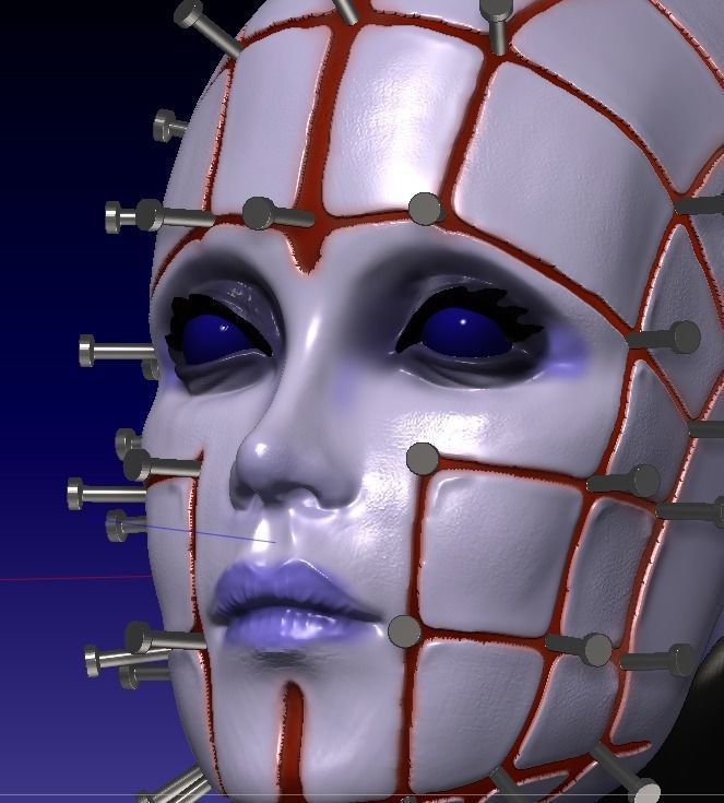 Hell priestess 3D print model_6