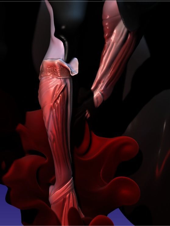 Hell priestess 3D print model_2