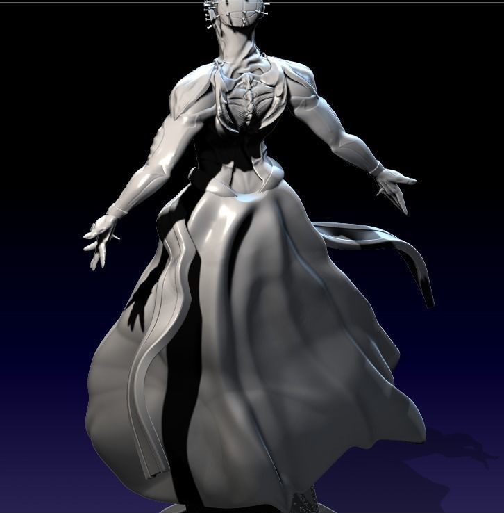 Hell priestess 3D print model_9