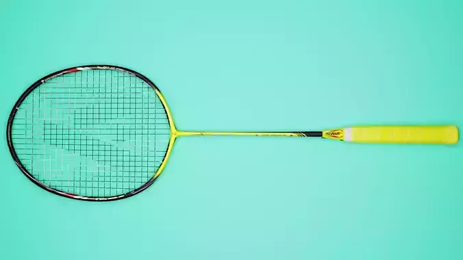 Badminton Racket Low-poly 3D model Badminton Racket Low-poly 3D model