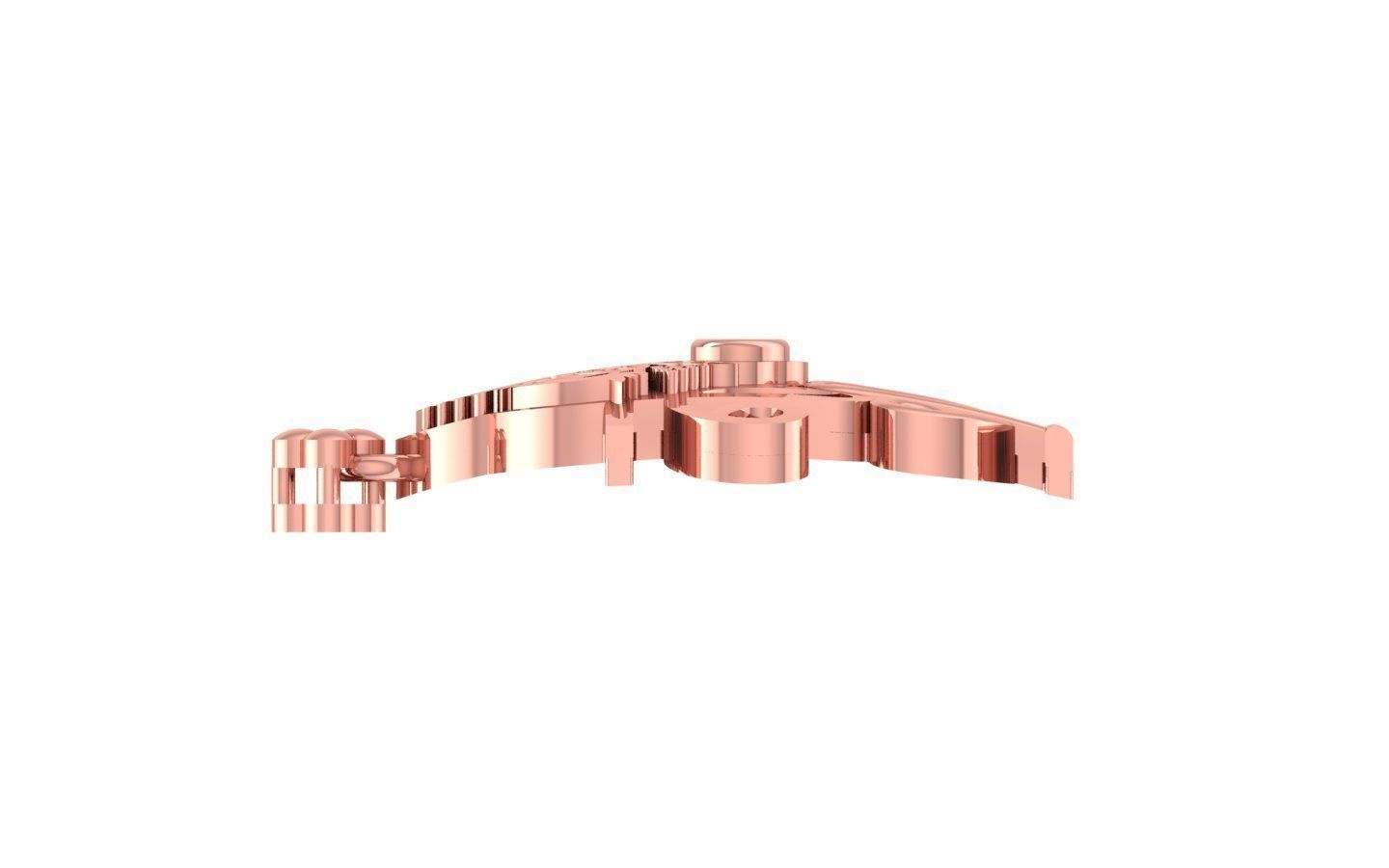 Women Pendant 3dm STL OBJ FBX Renders Details 3D print model_1