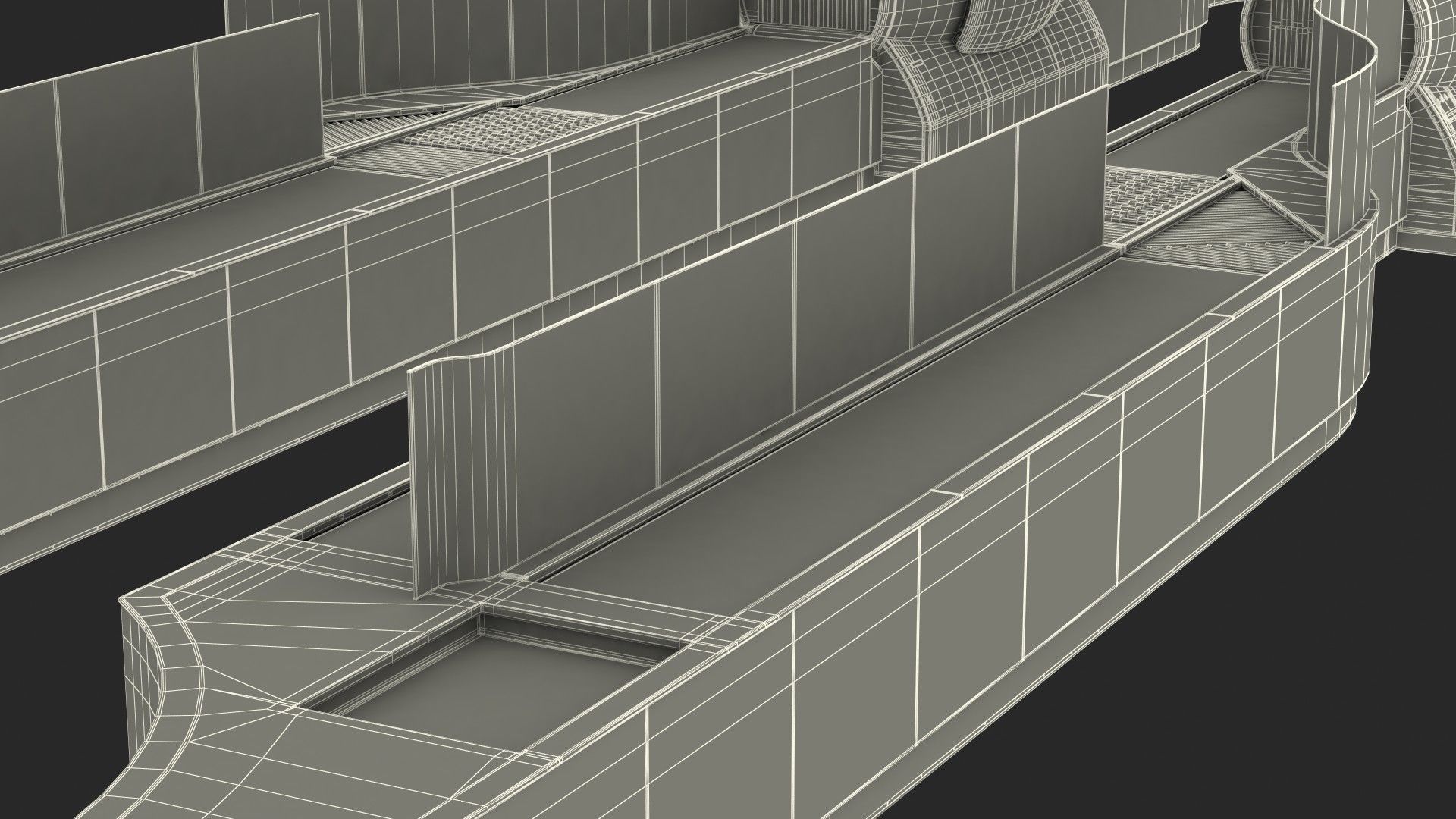 Security System Airport 3D Scanner 3D model | CGTrader