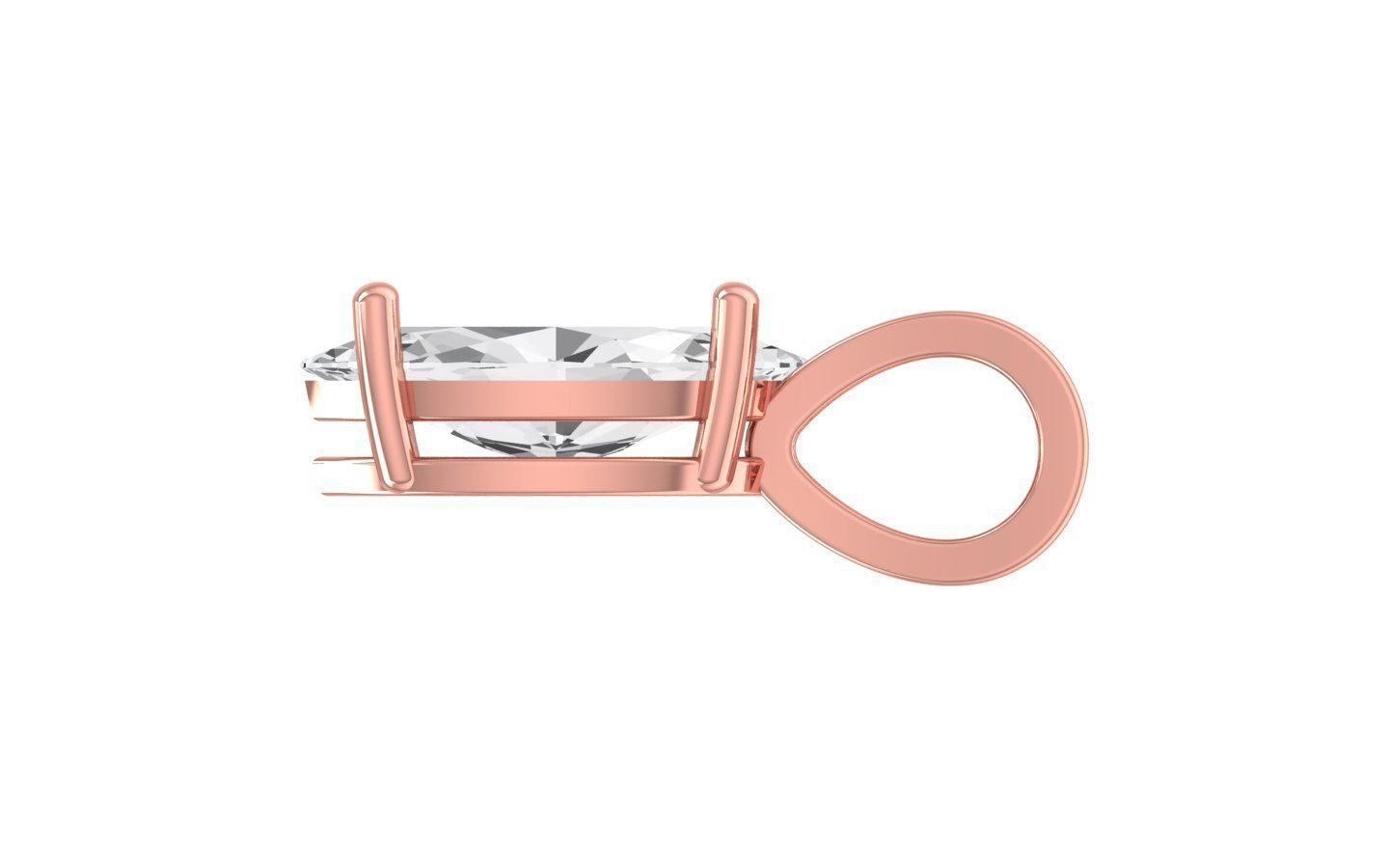 Women Pendant 3dm STL OBJ FBX Renders Details 3D print model_2