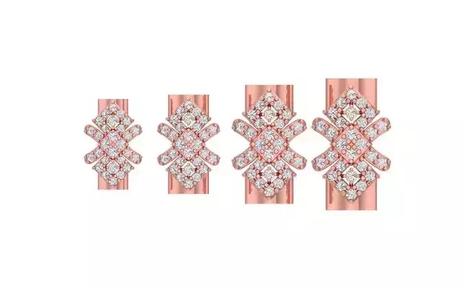 Women Pendant 3dm STL OBJ FBX Renders Details