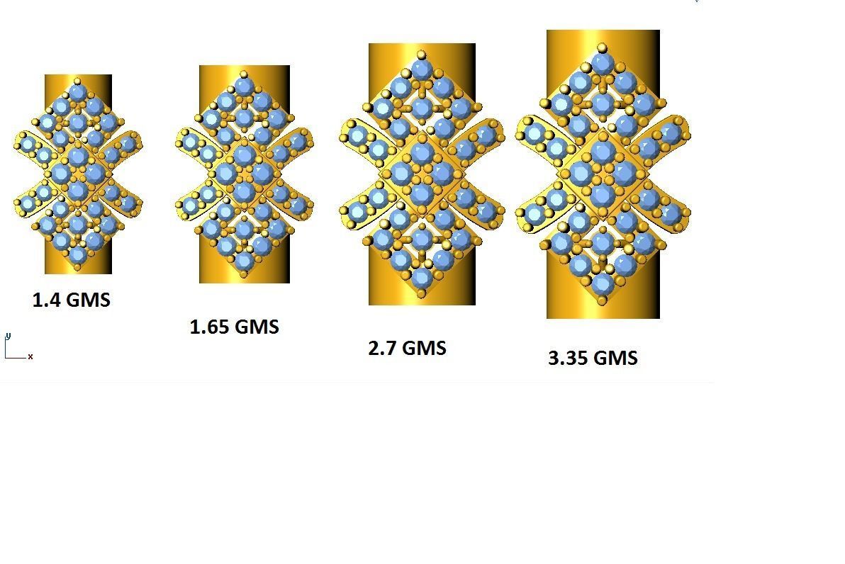 Women Pendant 3dm STL OBJ FBX Renders Details 3D print model_3