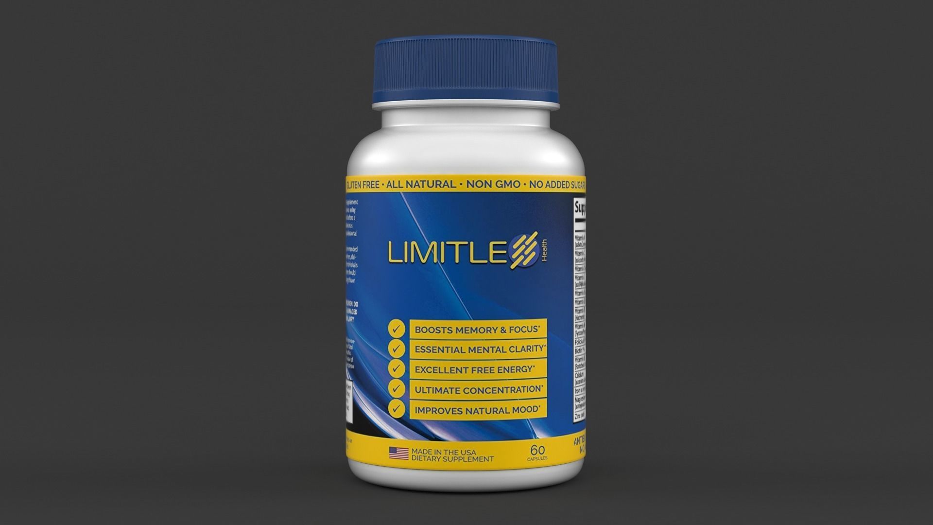Dietary Supplement 3D model_1