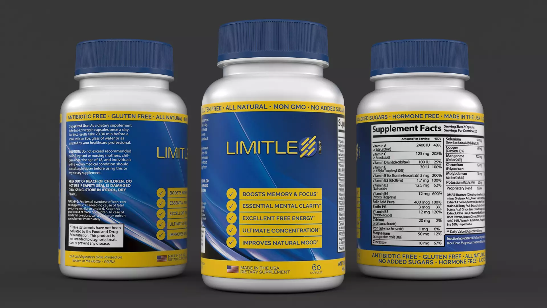 Dietary Supplement 3D model_0