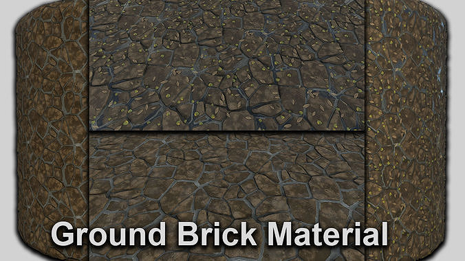 Ground Brick Material 7 Texture