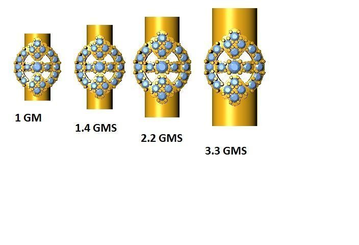 Women Pendant 3dm STL OBJ FBX Renders Details 3D print model_3