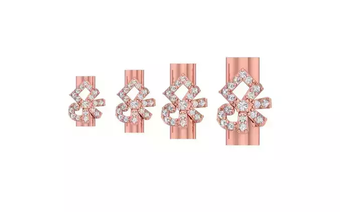 Women Pendant 3dm STL OBJ FBX Renders Details