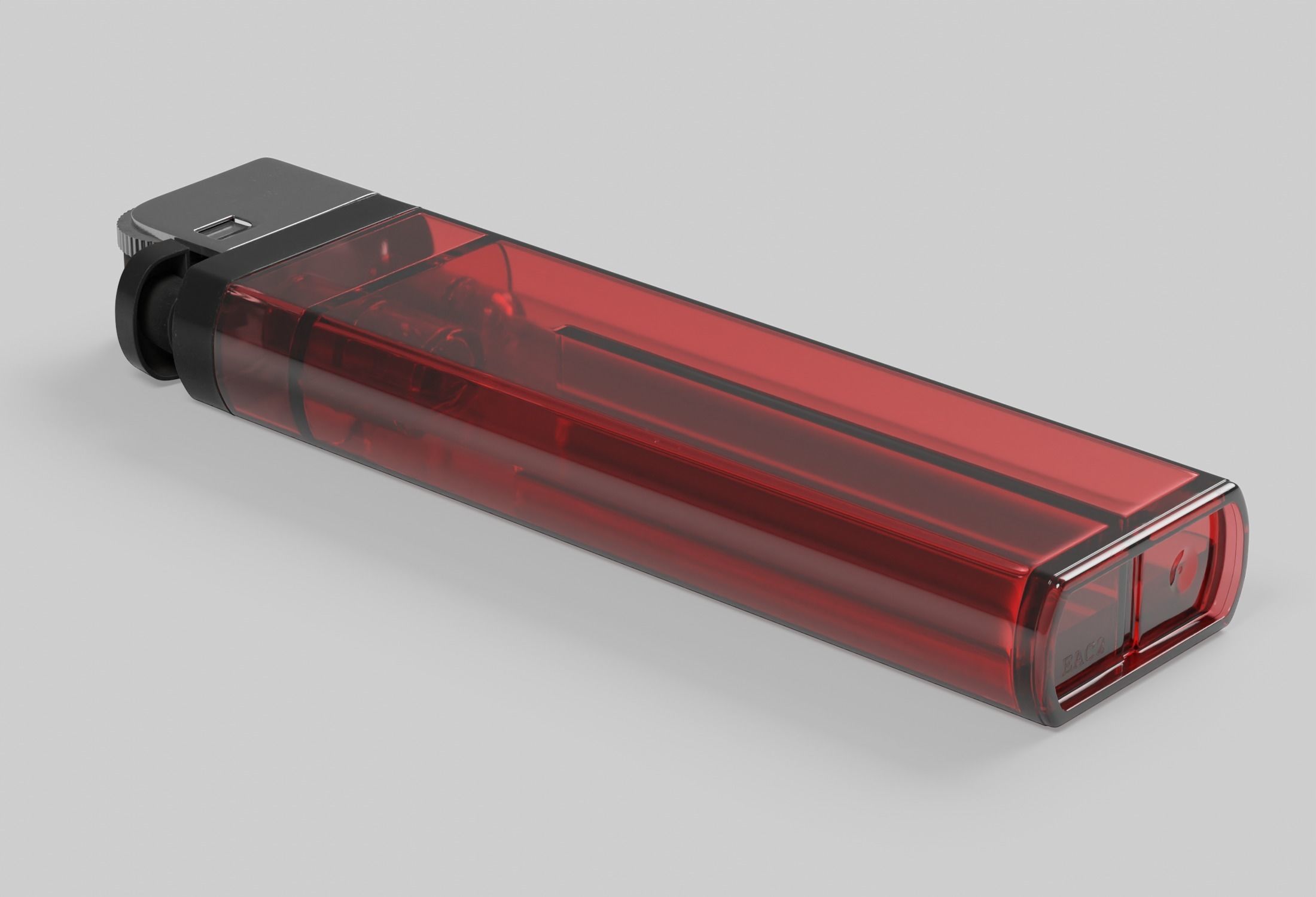 Disposable Lighter 3D model_5